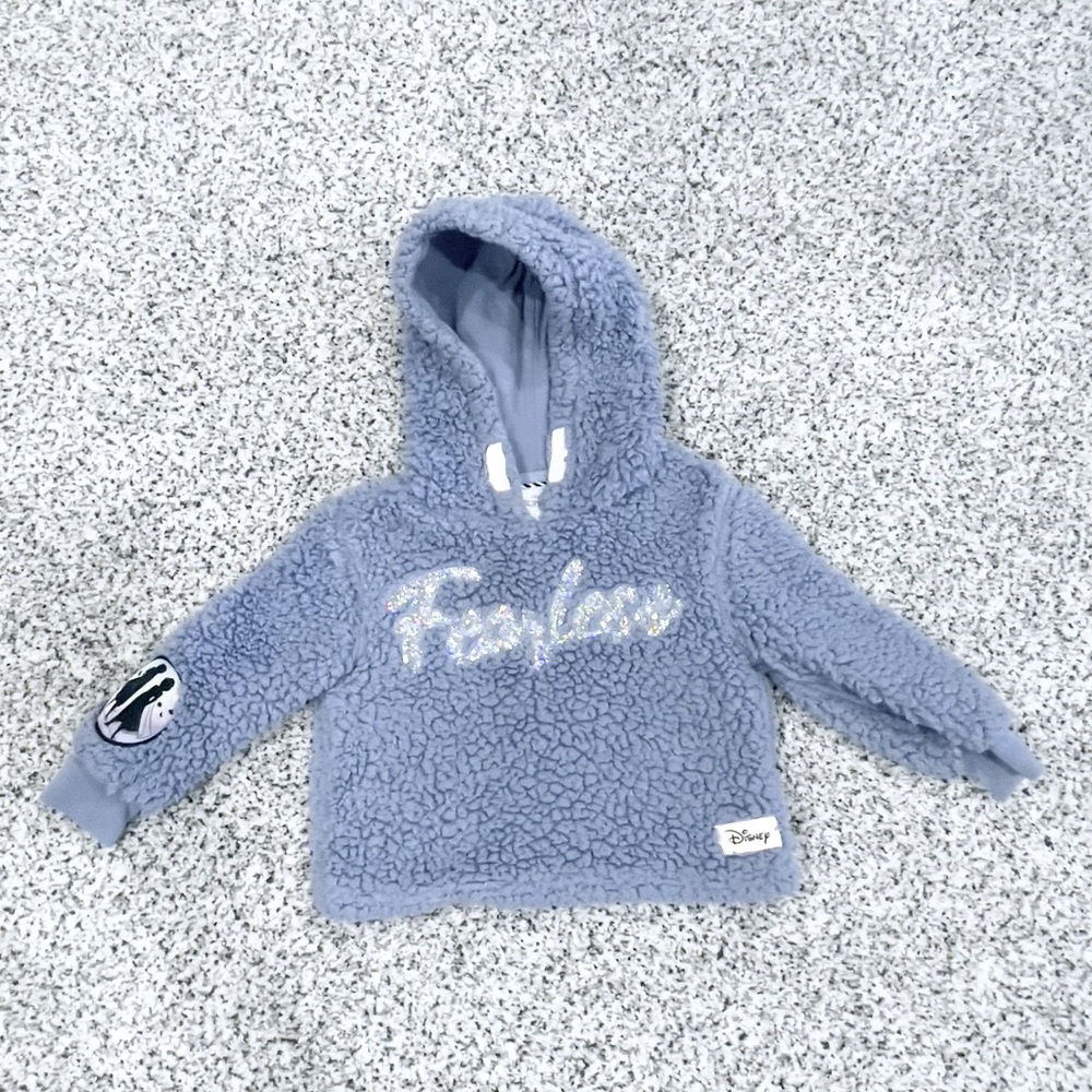 Disney frozen hoodie sweatshirt size 3T purple